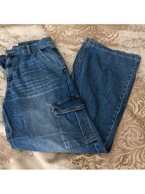 Lucky Women’s Blue Cargo Jeans